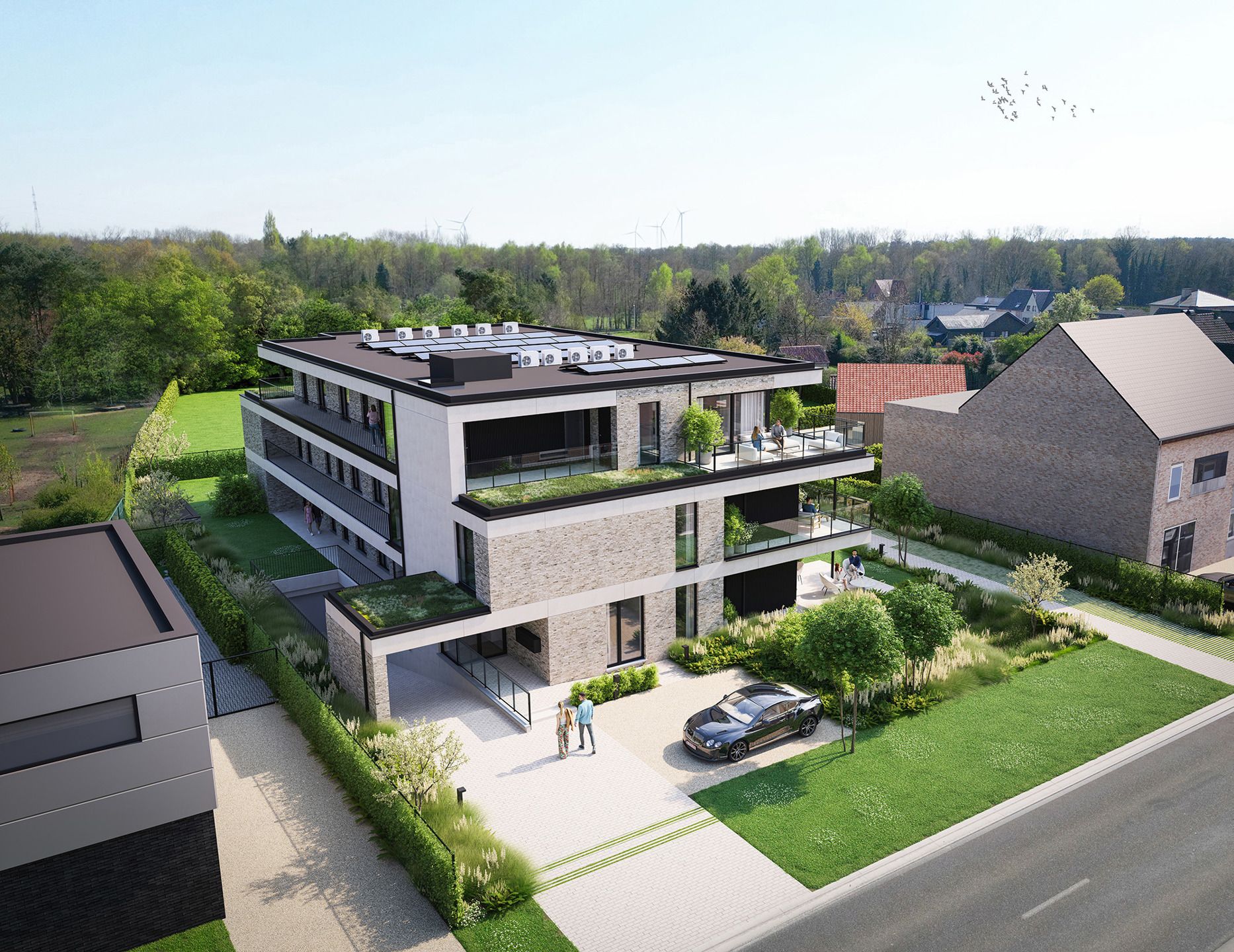 11 stijlvolle BEN-appartementen op groene locatie in Lummen foto 2