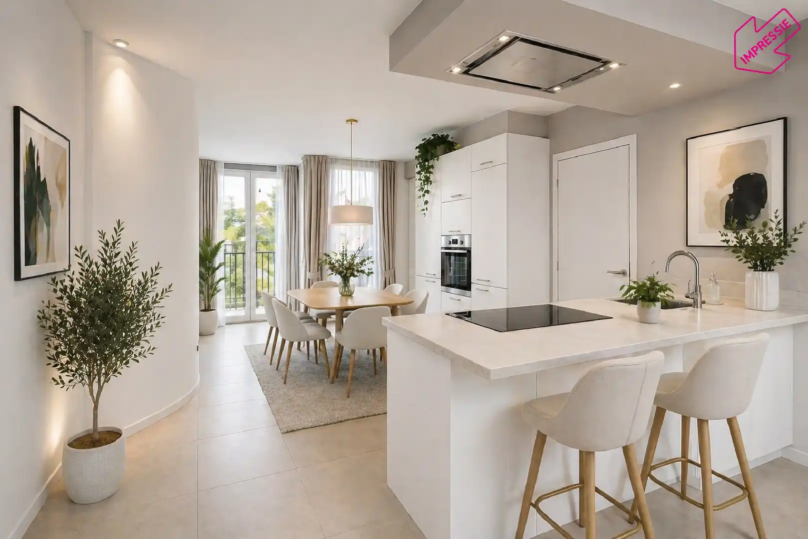 Slim wonen of zorgeloos investeren – stijlvolle nieuwbouwstudio met terras in Boechout foto {{pictureIndex}}