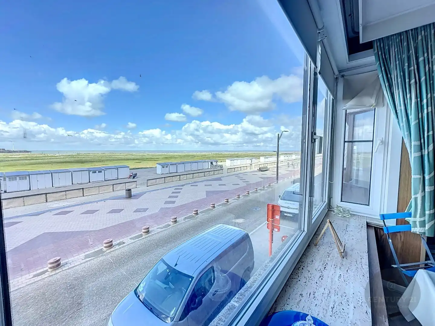 2 slaapkamer appartement met FRONTAAL ZEEZICHT!  foto 3