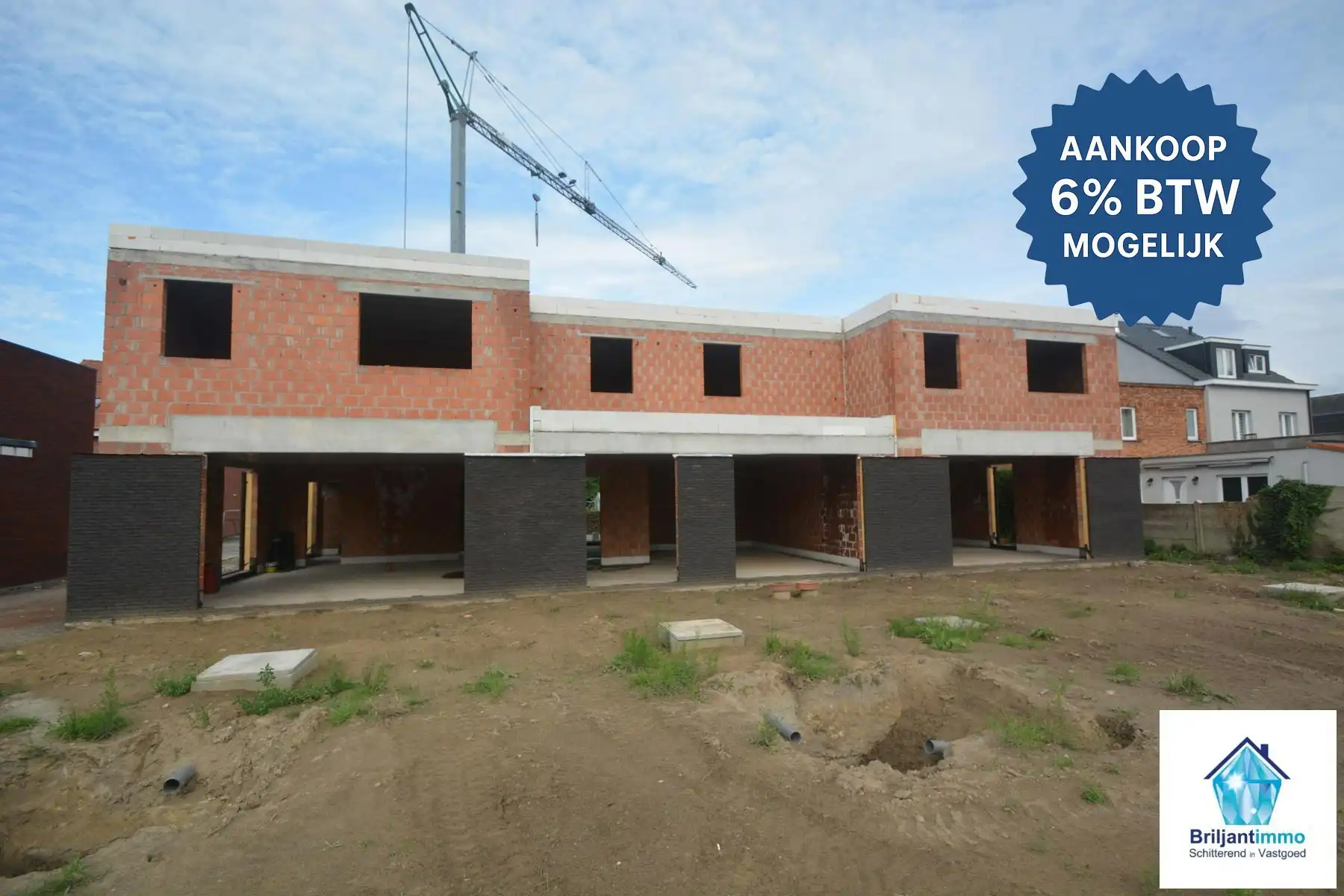 Moderne BEN-woning met garage en vloerverwarming in Malderen foto {{pictureIndex}}