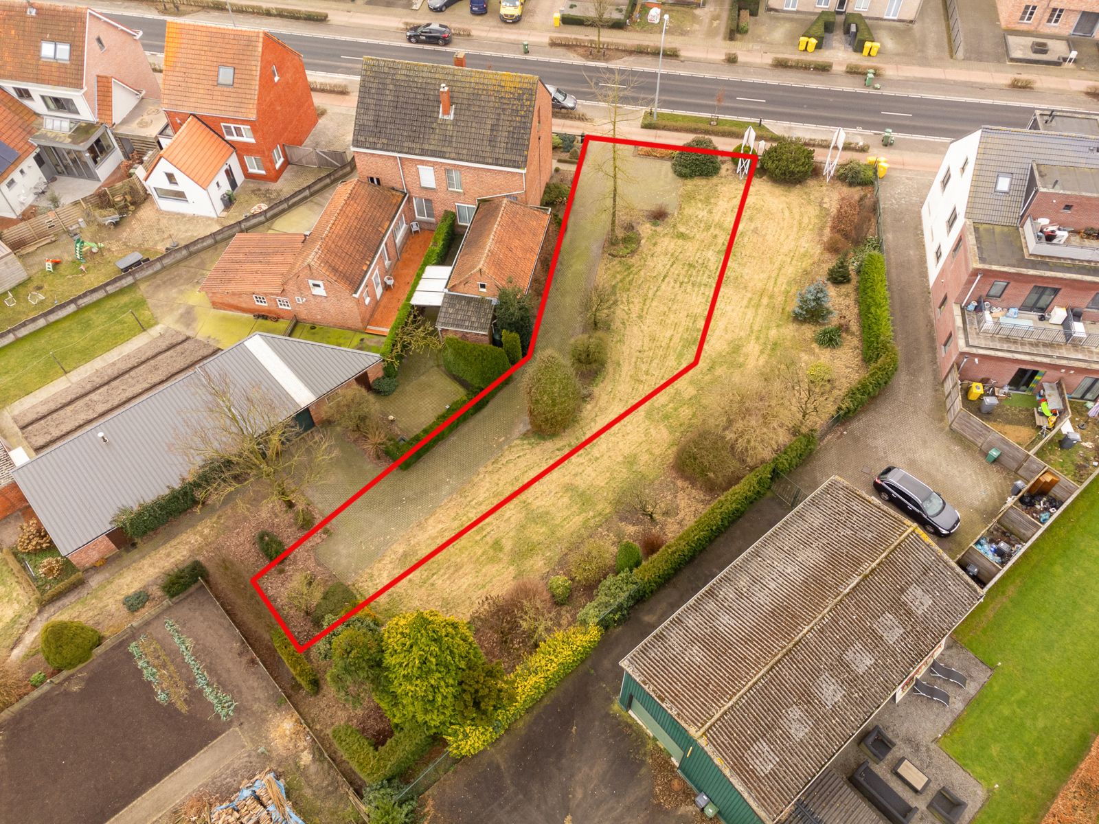 IN OPTIE. Bouwgrond voor halfopen bebouwing op 490m2 grond foto 4