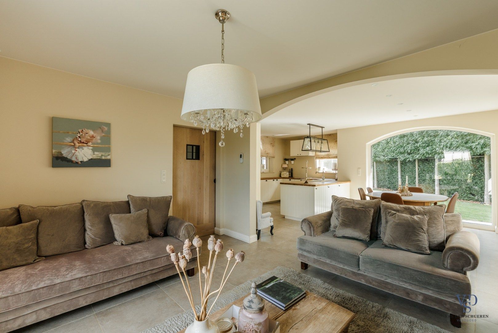 Hedendaagse villa in landelijke stijl foto 5