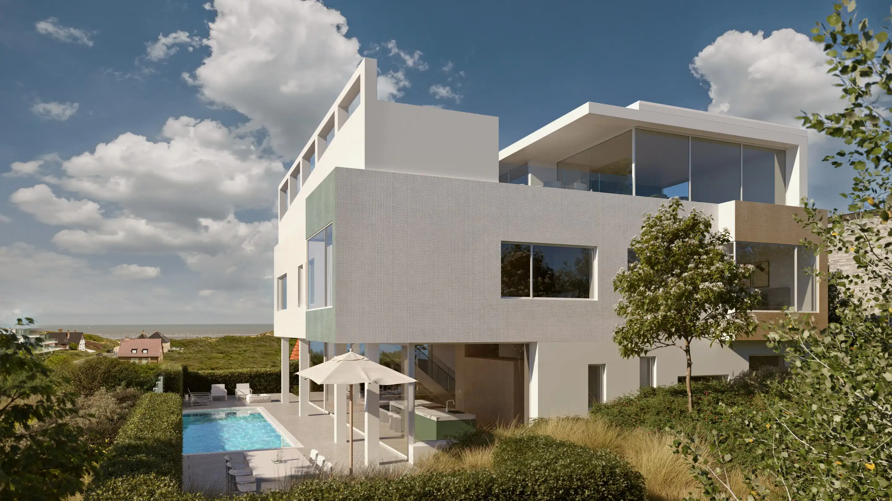 Villa H – Exclusieve nieuwbouwvilla op het hoogste punt van Sint-André, Oostduinkerke foto 2