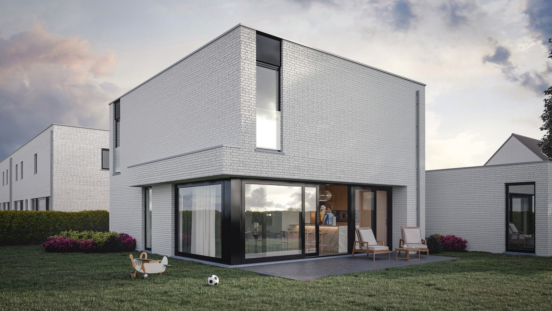 Moderne, vrijstaande woning foto {{pictureIndex}}