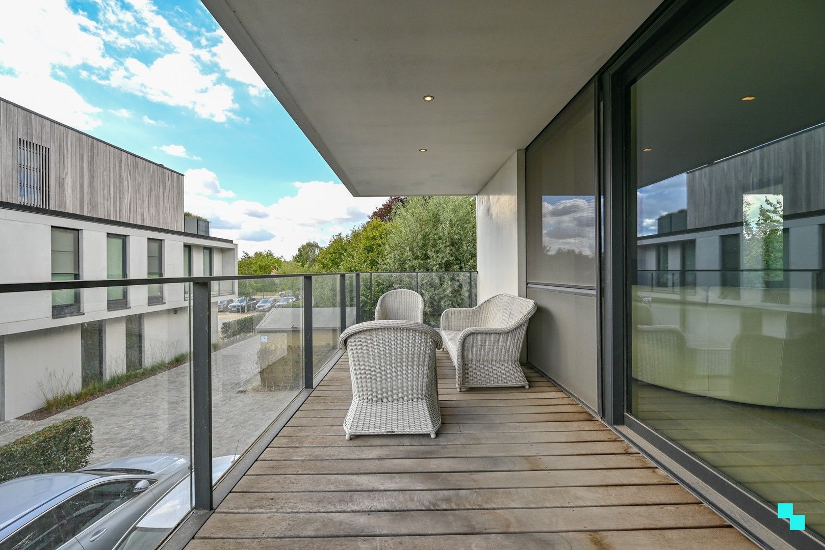 Bijna energieneutraal (E-peil: 8) instapklaar appartement te Bosmolens foto 13
