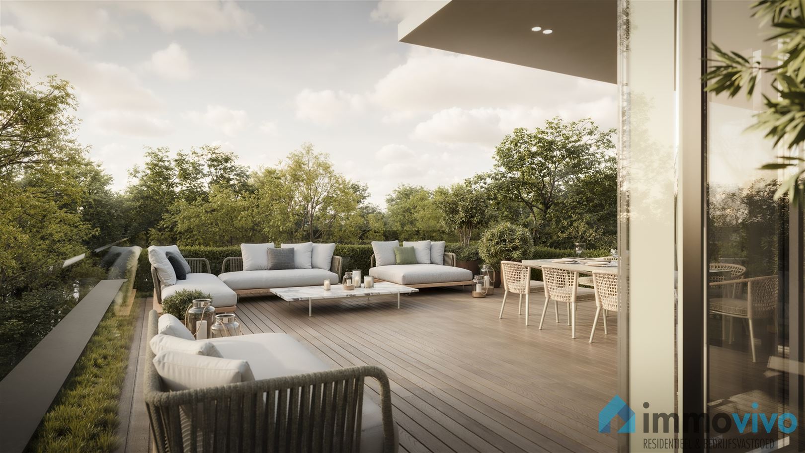 360° loft: Uniek u-vormig app van 155 m² met 32 m² terras! foto 2