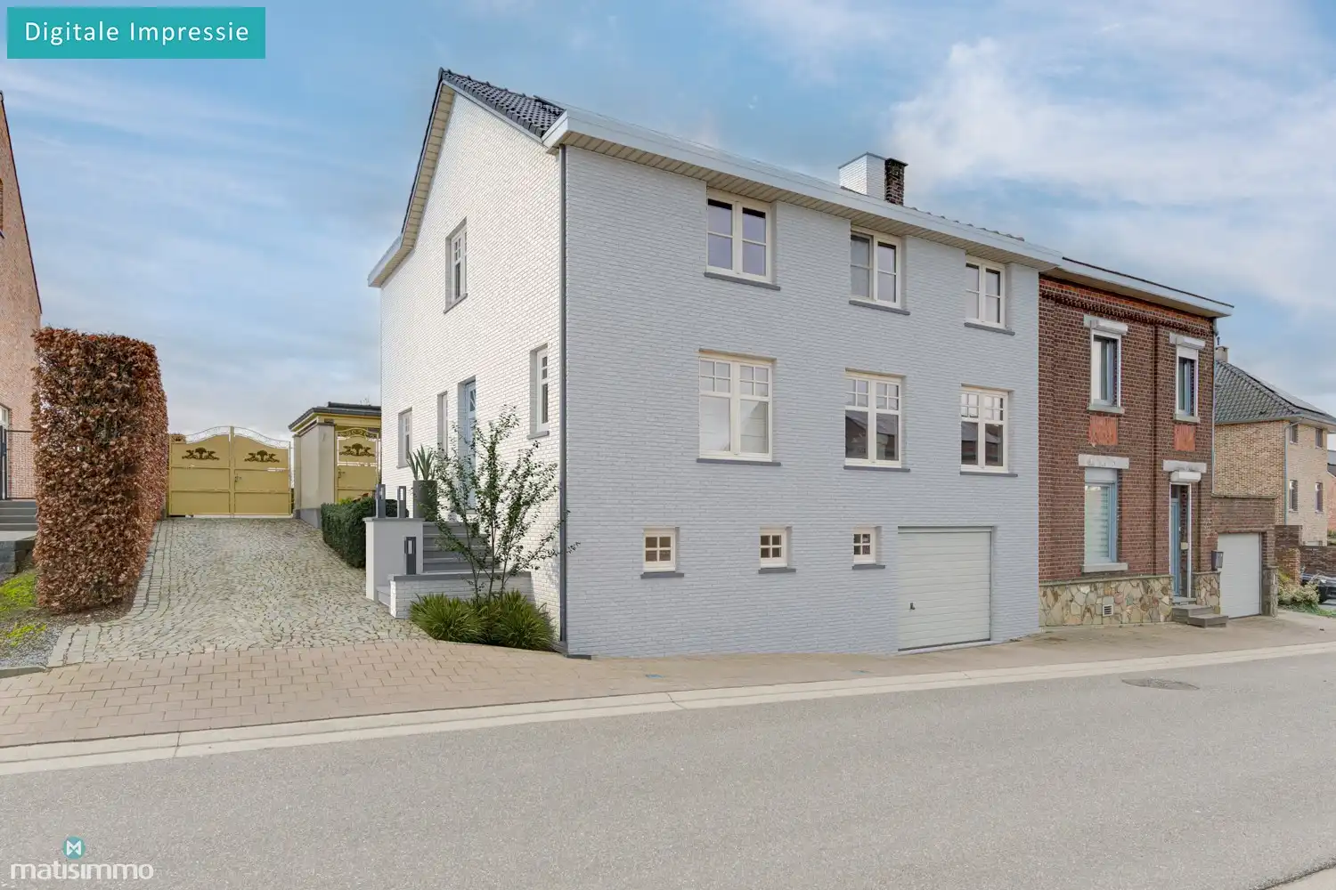 INSTAPKLARE EN ENERGIEZUINIGE WONING MET INPANDIGE GARAGE, TUINKAMER, KELDER EN RUIME TUIN TE ELST foto {{pictureIndex}}