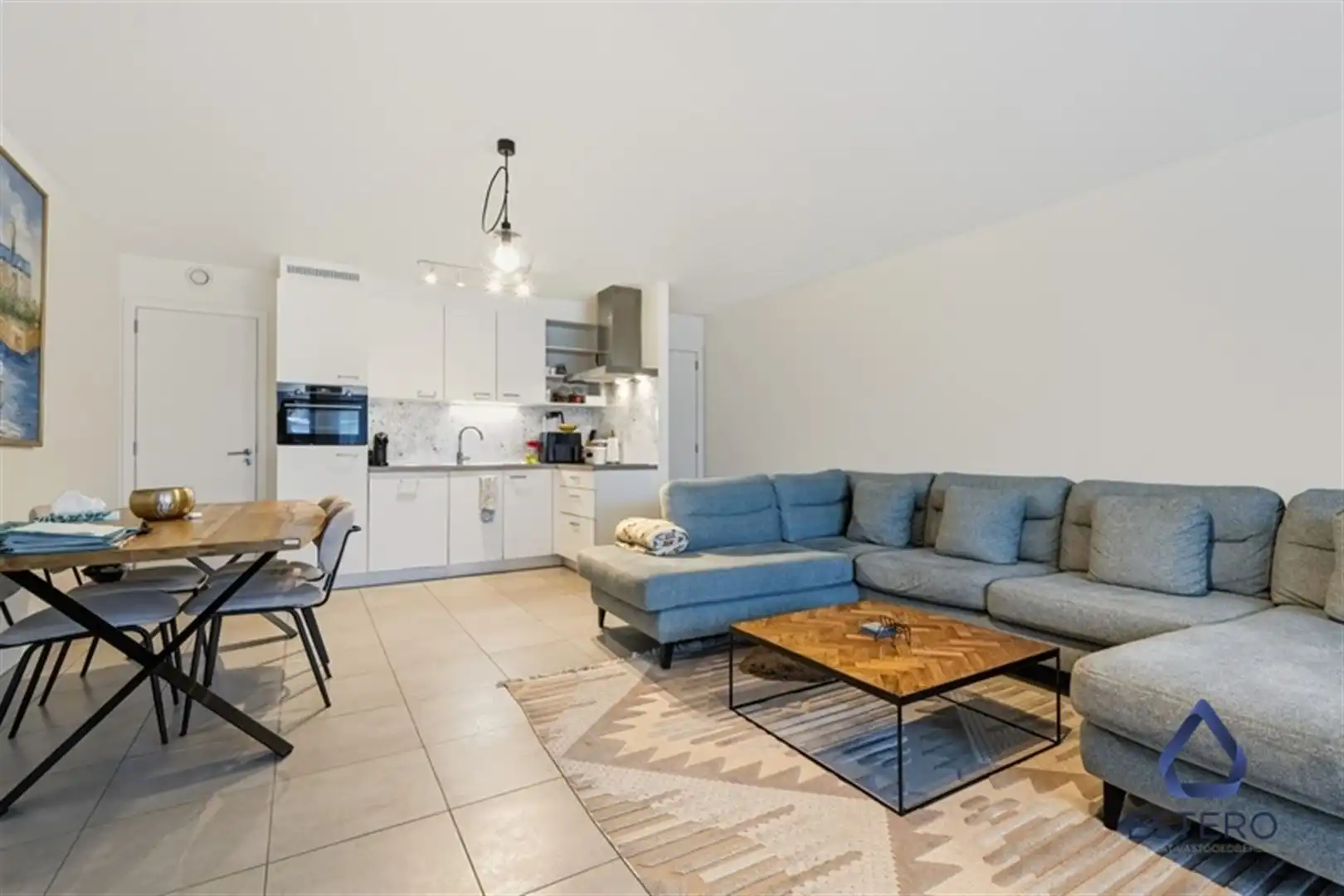 Energiezuinig 2-slpk appartement met terras in Evere, EPC A foto 2
