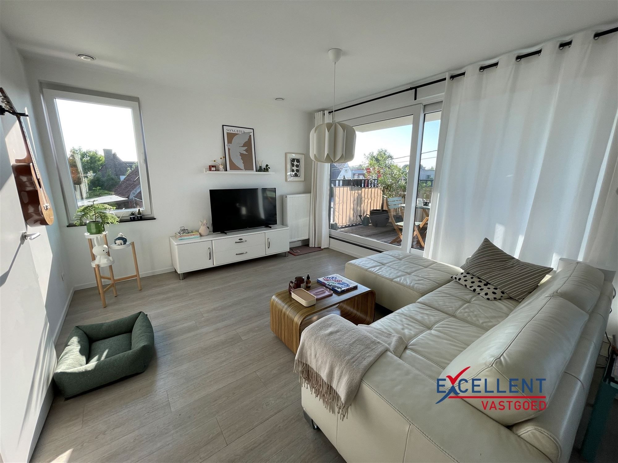 Energiezuinig 2-slaapkamer appartement te Astene te huur! foto 2