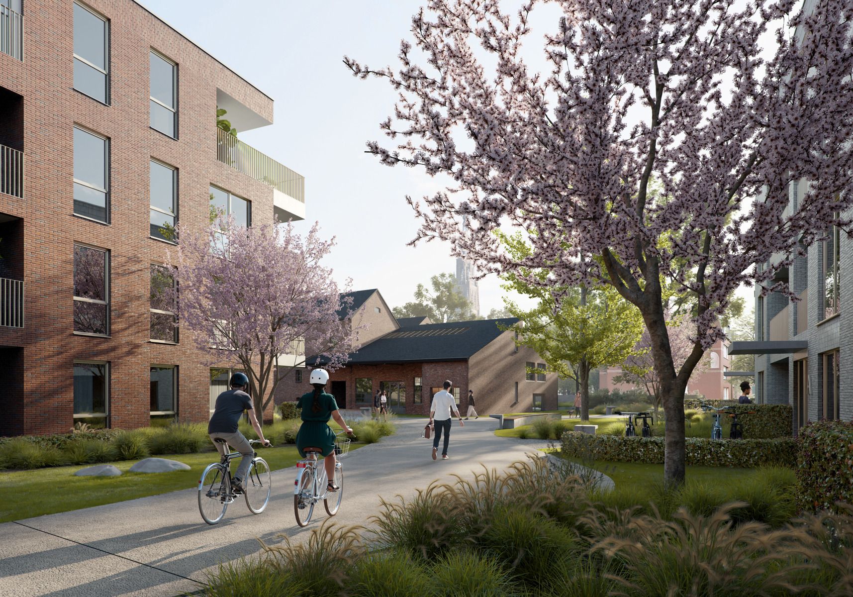 Nieuwbouwappartement met 2 slaapkamers en tuin foto 2