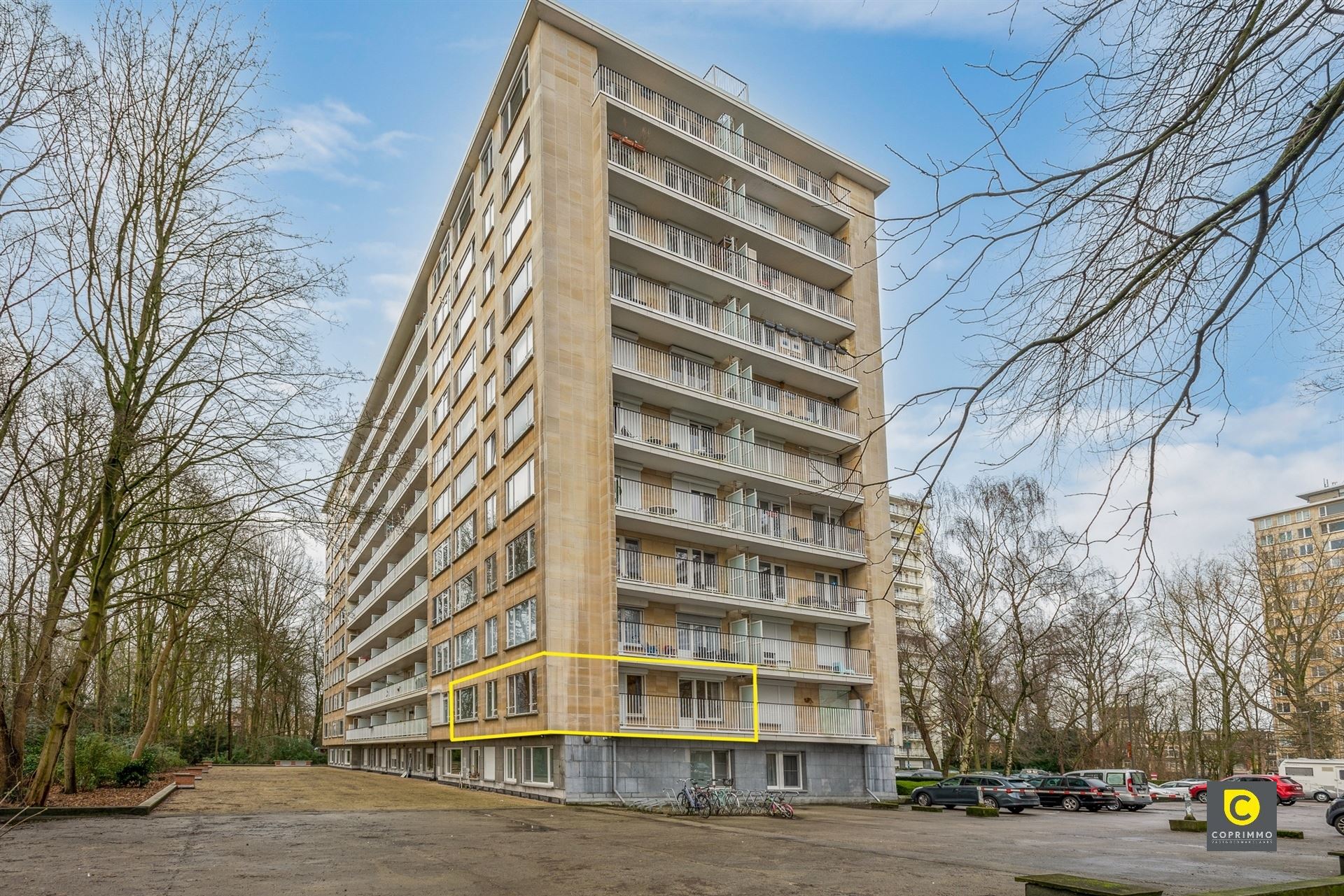 Hoekappartement met terras en 2 slpk foto 13