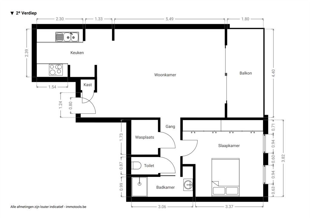 Energiezuinig appartement met ruim terras foto 17