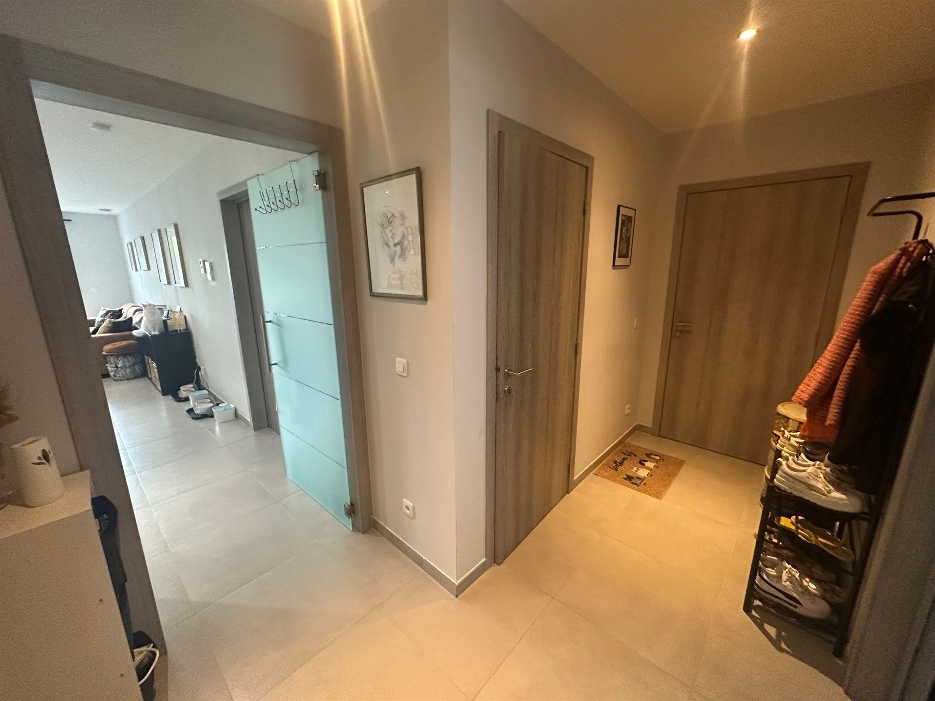 Gelijkvloers appartement met 2 slaapkamers nabij het centrum van Erembodegem foto 5