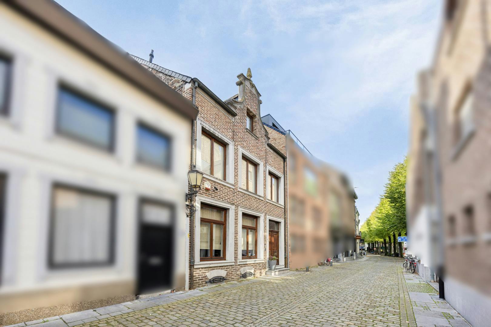 Uniek stadspand met dakterras in centrum Maaseik foto {{pictureIndex}}