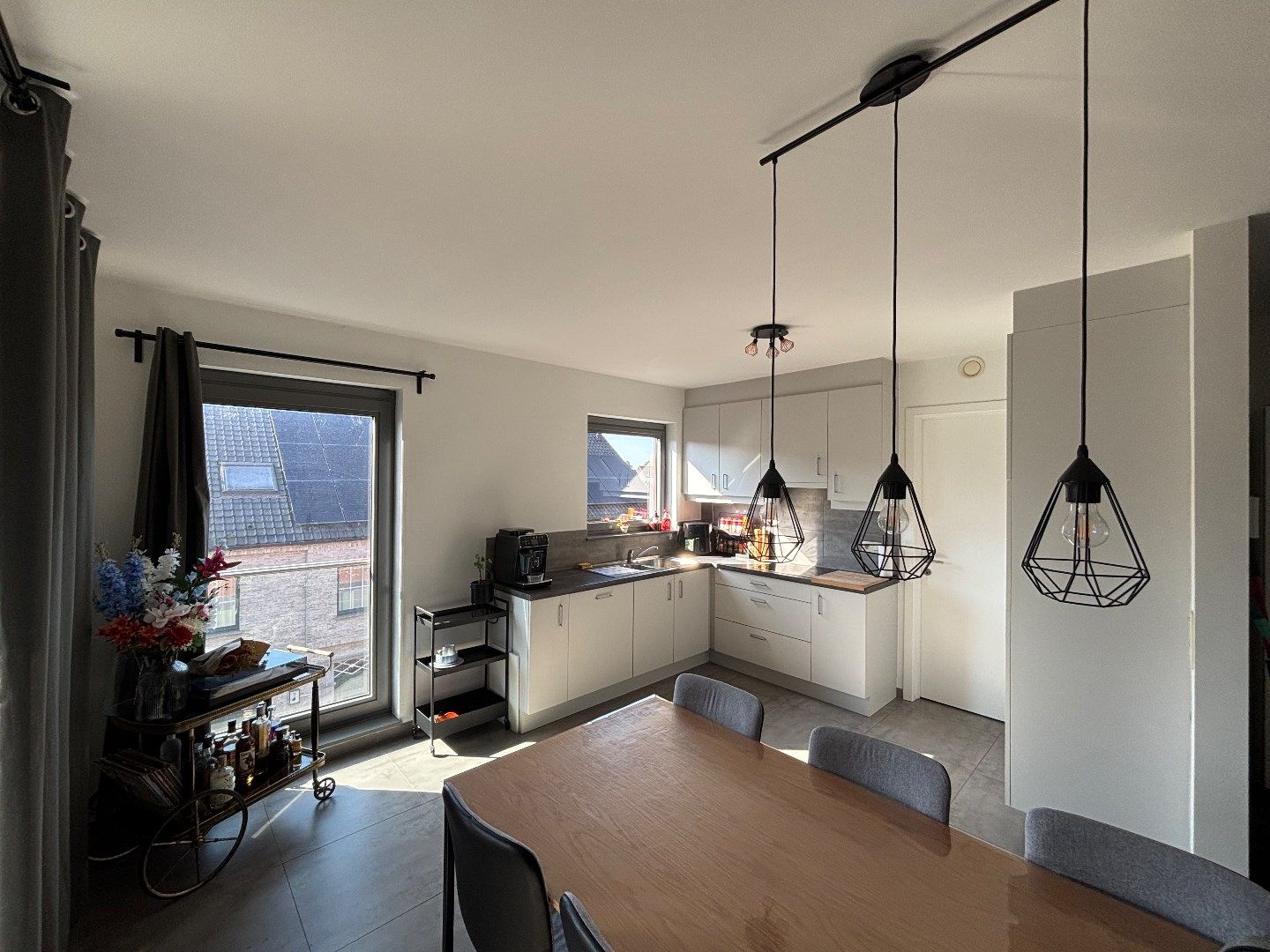 Duplex met 2 slpk + open kamer + terras, privé-carport en fietsenberging foto 6