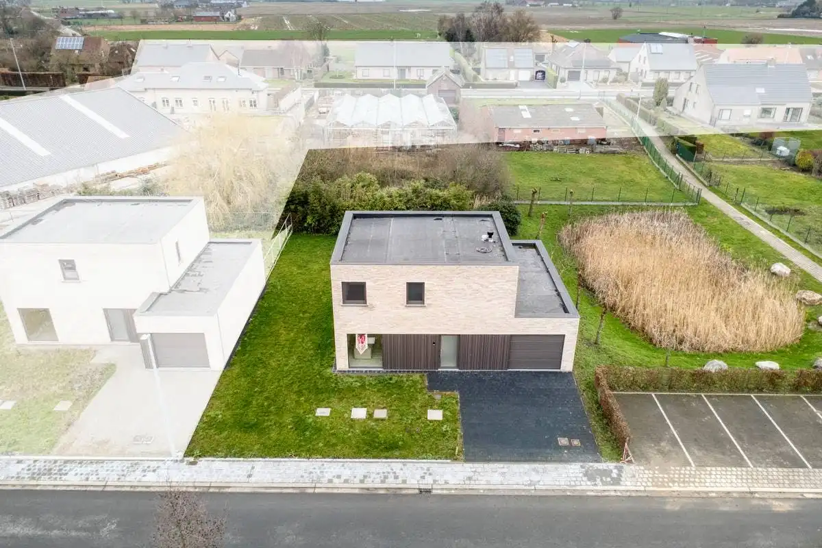 Modern wonen in Krombeke: hoogwaardig nieuwbouwhuis te koop foto 2