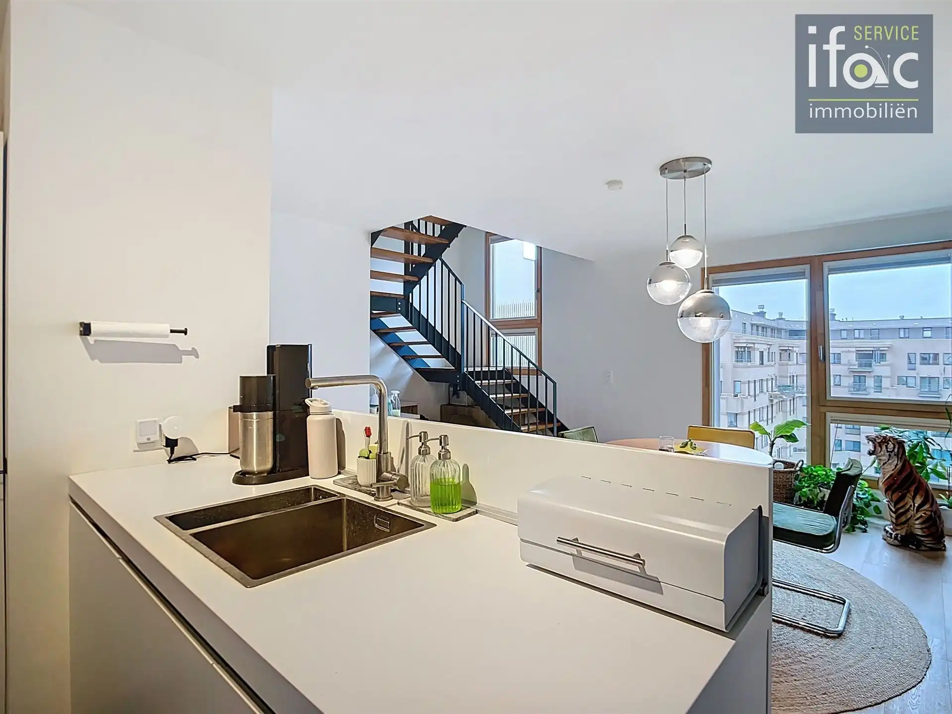 Fantastische duplex penthouse op het zevende verdiep.  foto 12