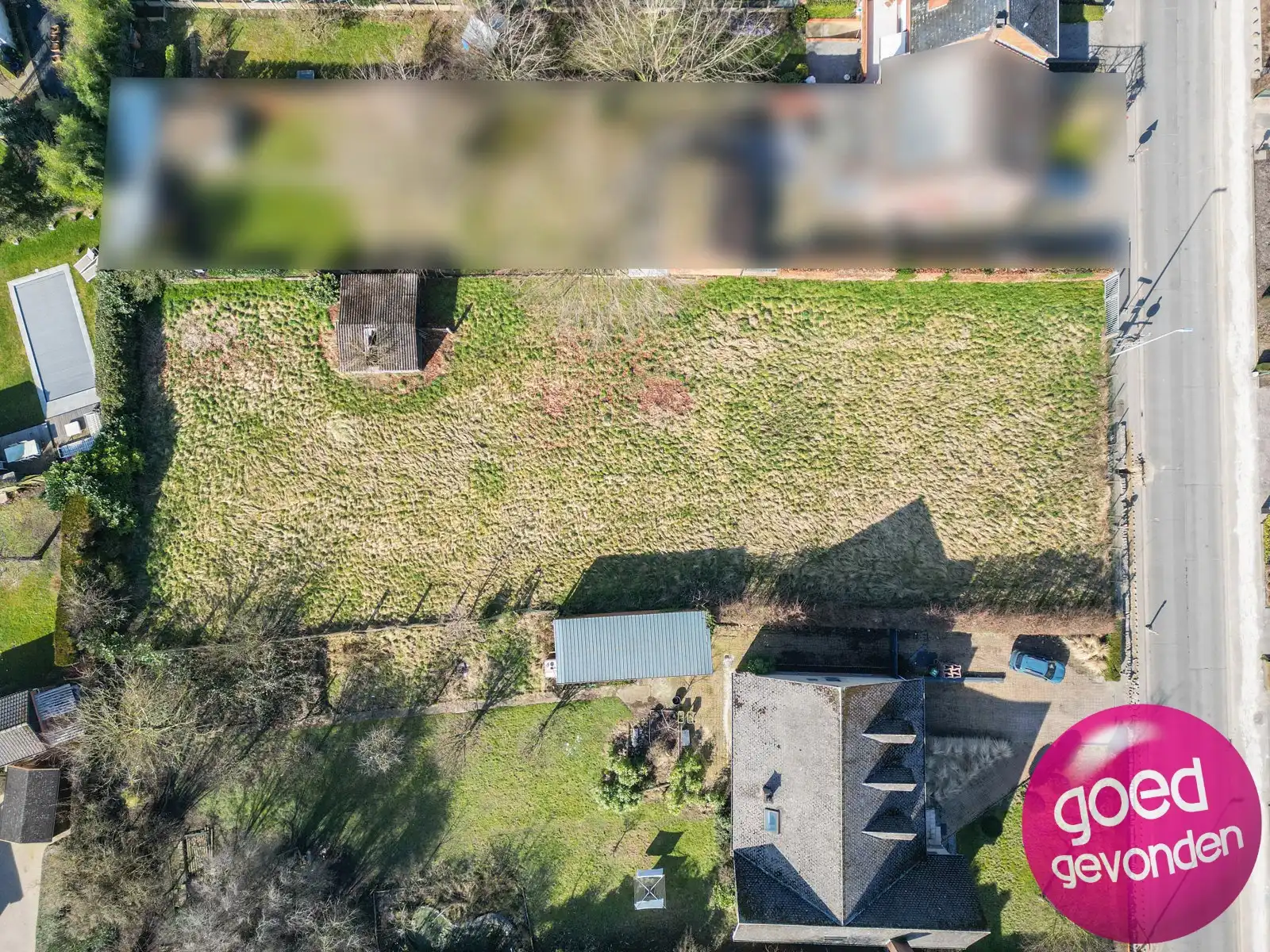 BOUWGROND 1.739 m² - OB - CENTRAAL - ACHTERGEVEL OP Z-W foto 4