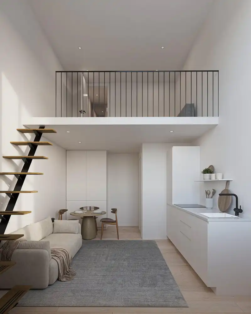 Nieuwe gemeubelde studio's met een EPC A-label op een toplocatie te centrum Leuven! foto 4