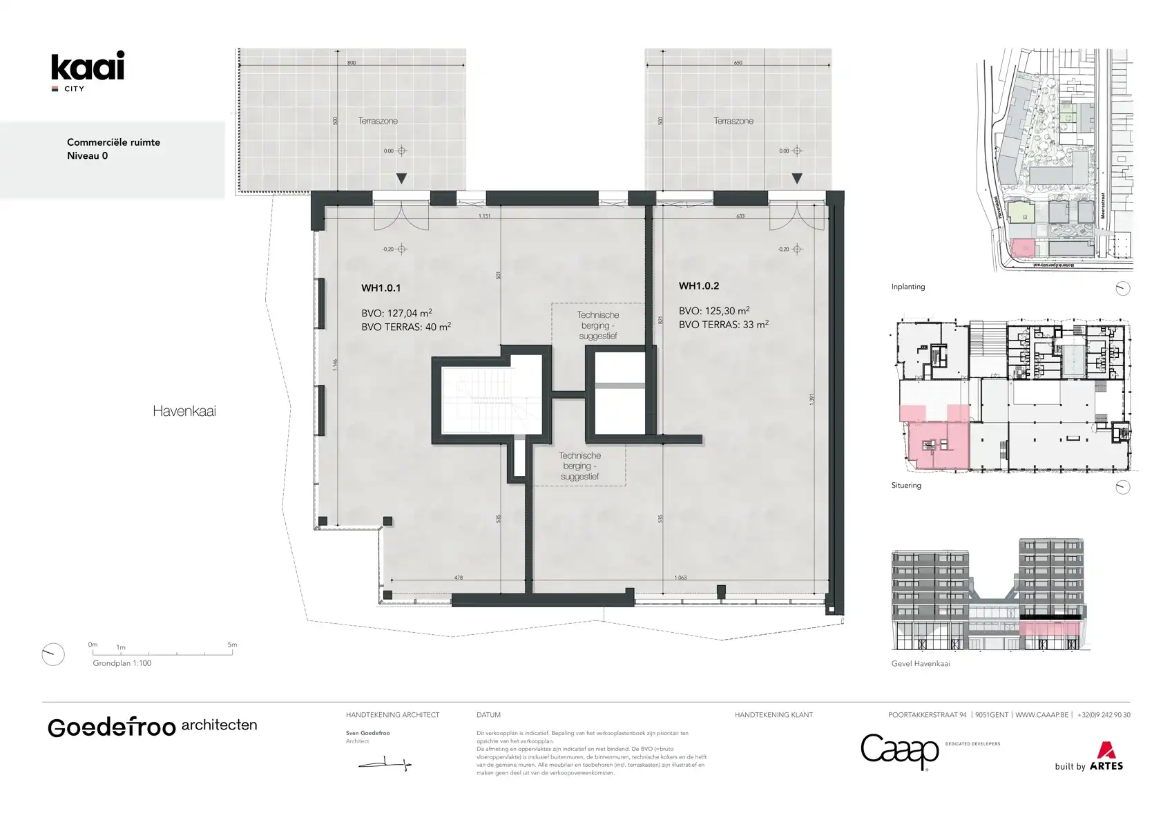 Commerciële nieuwbouwruimtes in prestigieus project !! foto 4