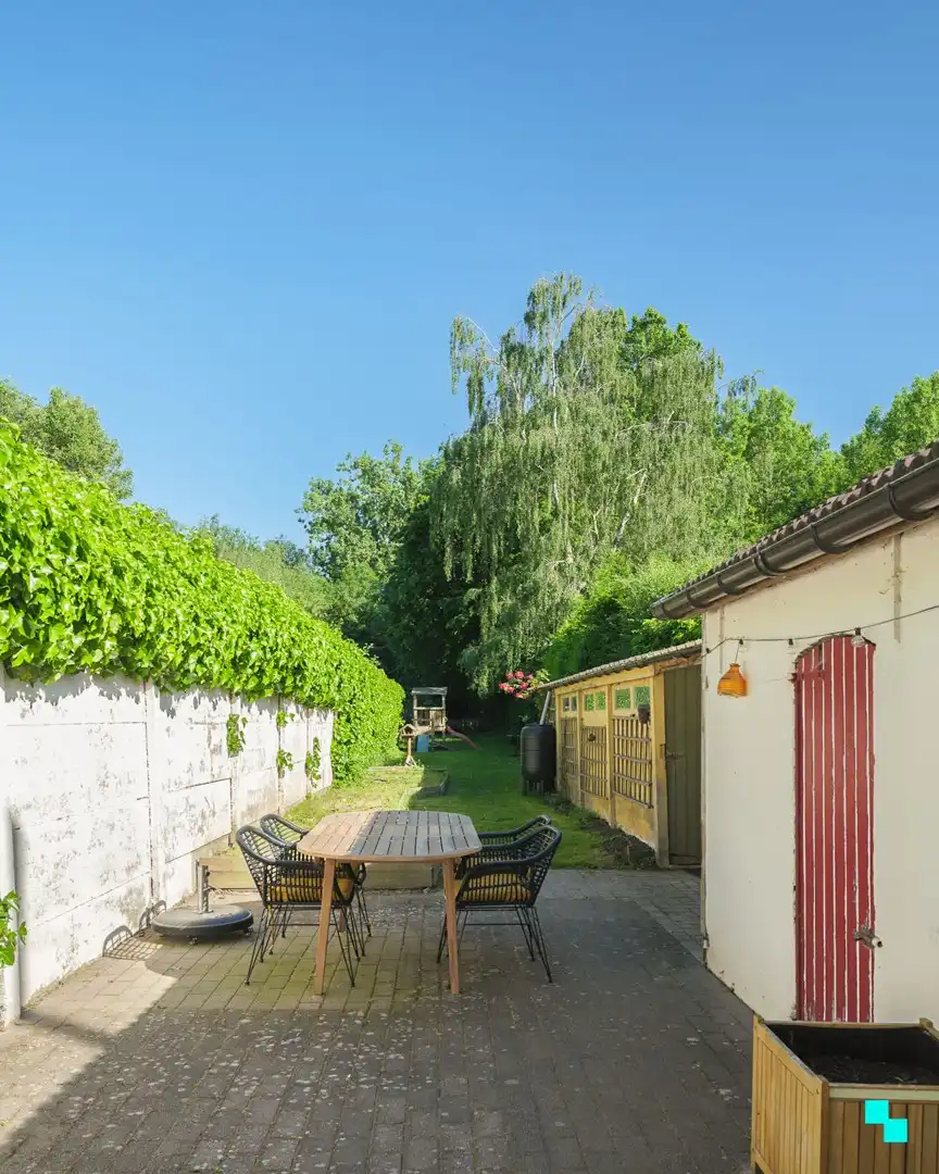 Charmante woning te Balegem dorp met prachtige tuin foto 22