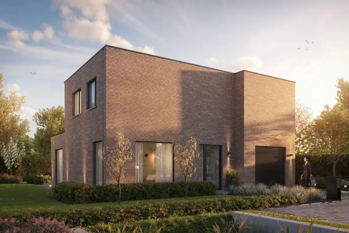 Moderne villa op een rustige en groene locatie in Zarren. foto {{pictureIndex}}