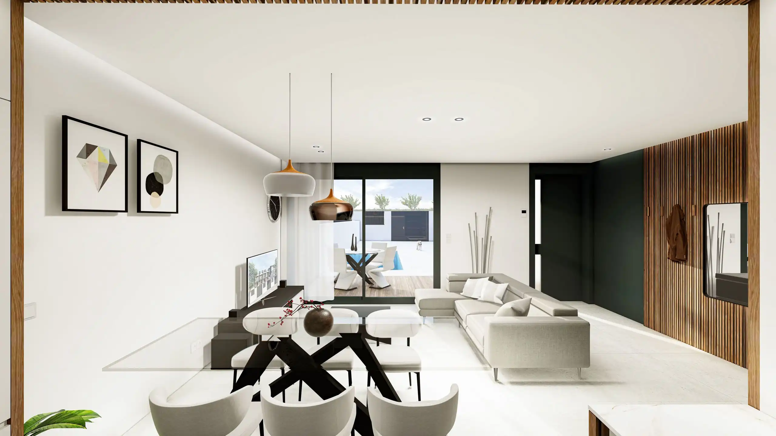 Spanje- villa 3-bed.prive zwembad, tuin, 2km strand.  foto 6