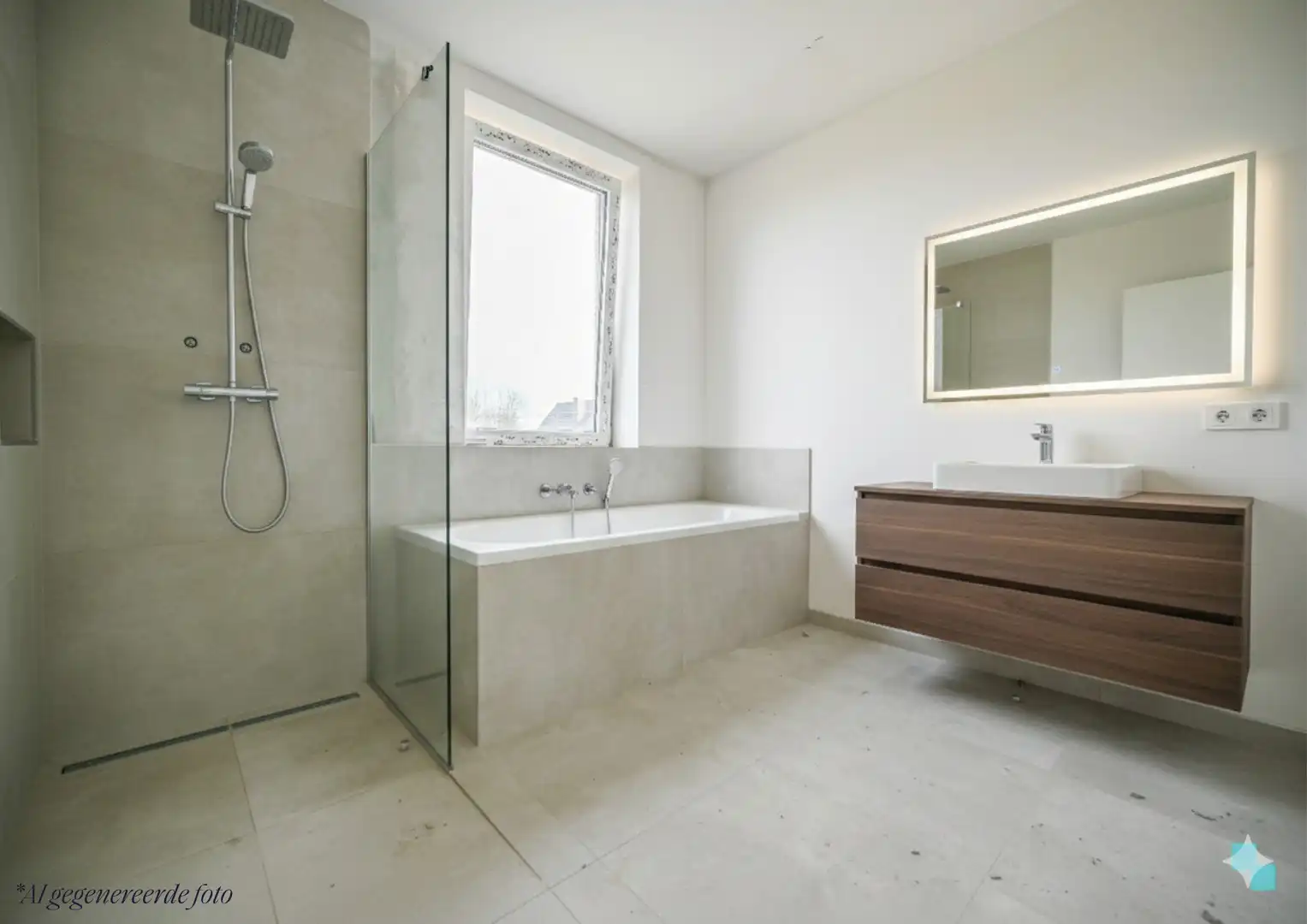 Halfopen nieuwbouwwoning met landelijke verzichten foto 15