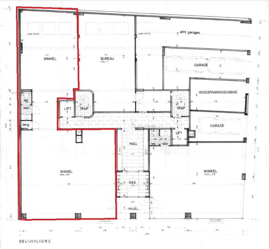 Handelsgelijkvloers 131m² foto 12