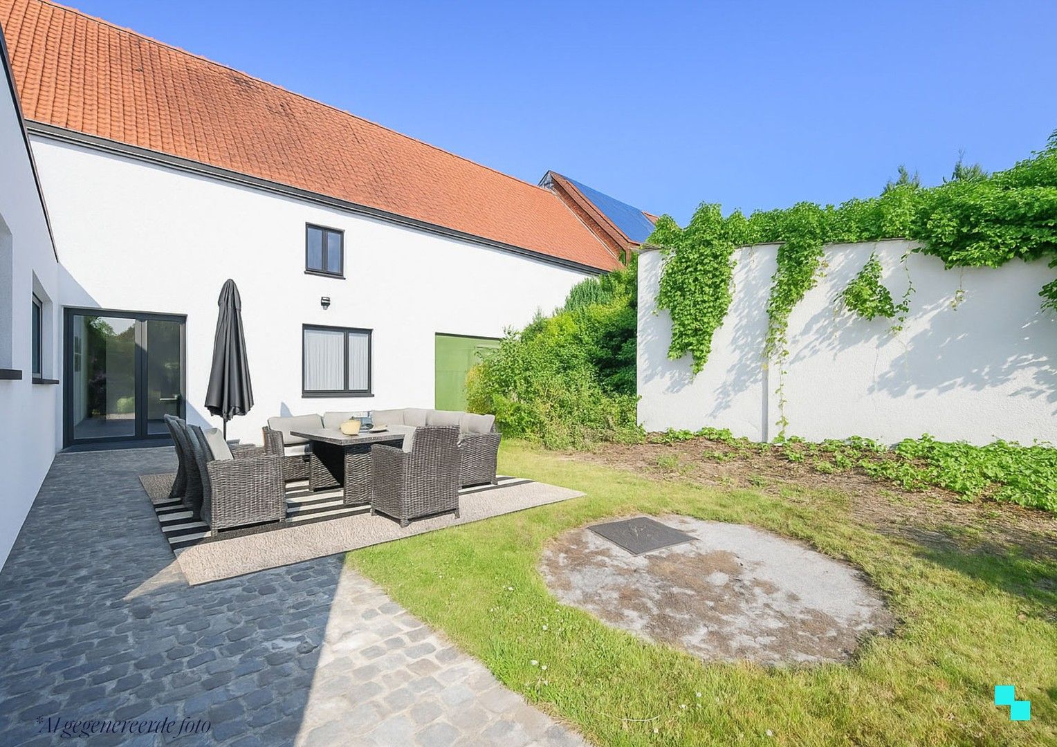 Woning met bijhorende schuur/loods op ruim perceel in Desselgem foto 17