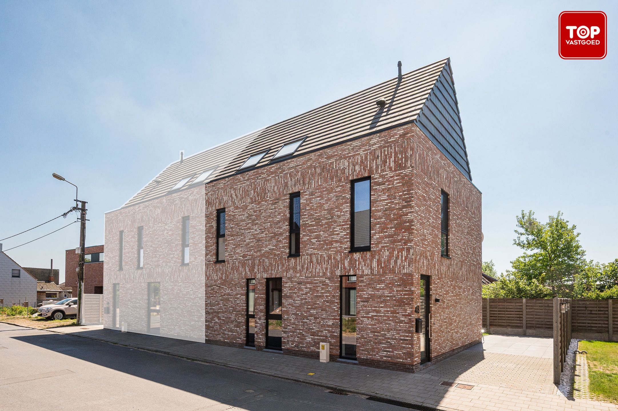 Nieuwbouwoning (2022) met 4 slaapkamers te Ertvelde. foto {{pictureIndex}}