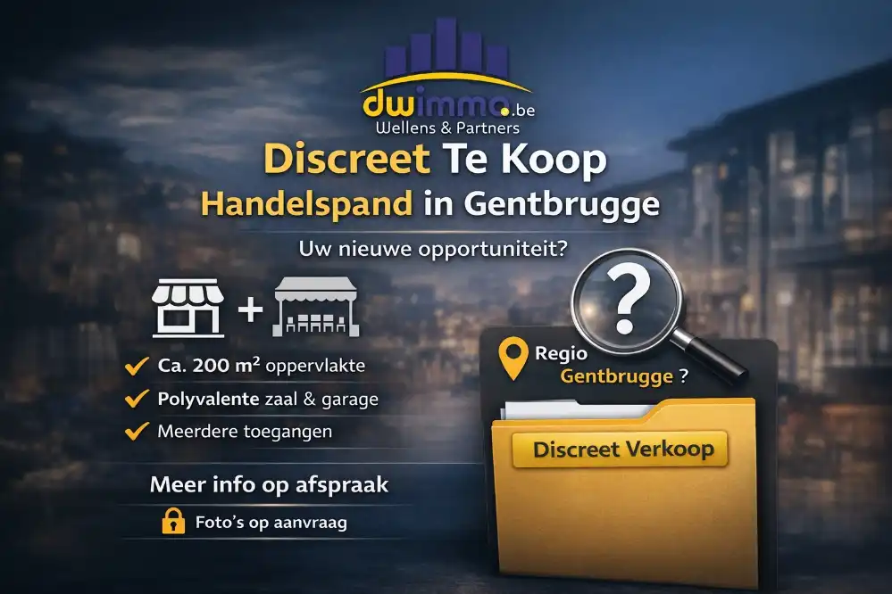 Discreet handelspand te koop – Gentbrugge foto {{pictureIndex}}