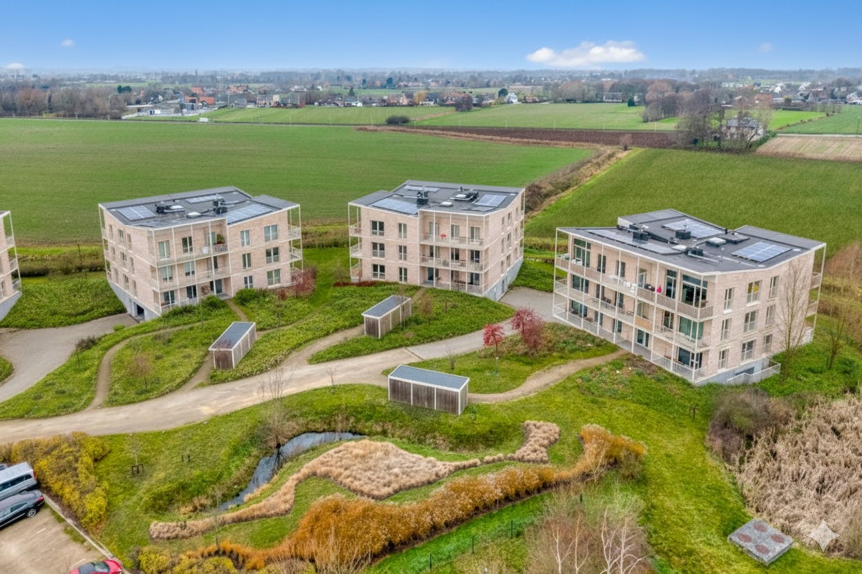 Recent appartement met spectaculair vergezicht te koop in Eke foto 14