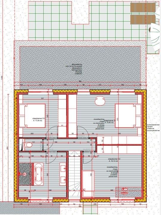 WICHELEN - Energiezuinige nieuwbouwwoning - ruwbouw/winddicht. foto 4