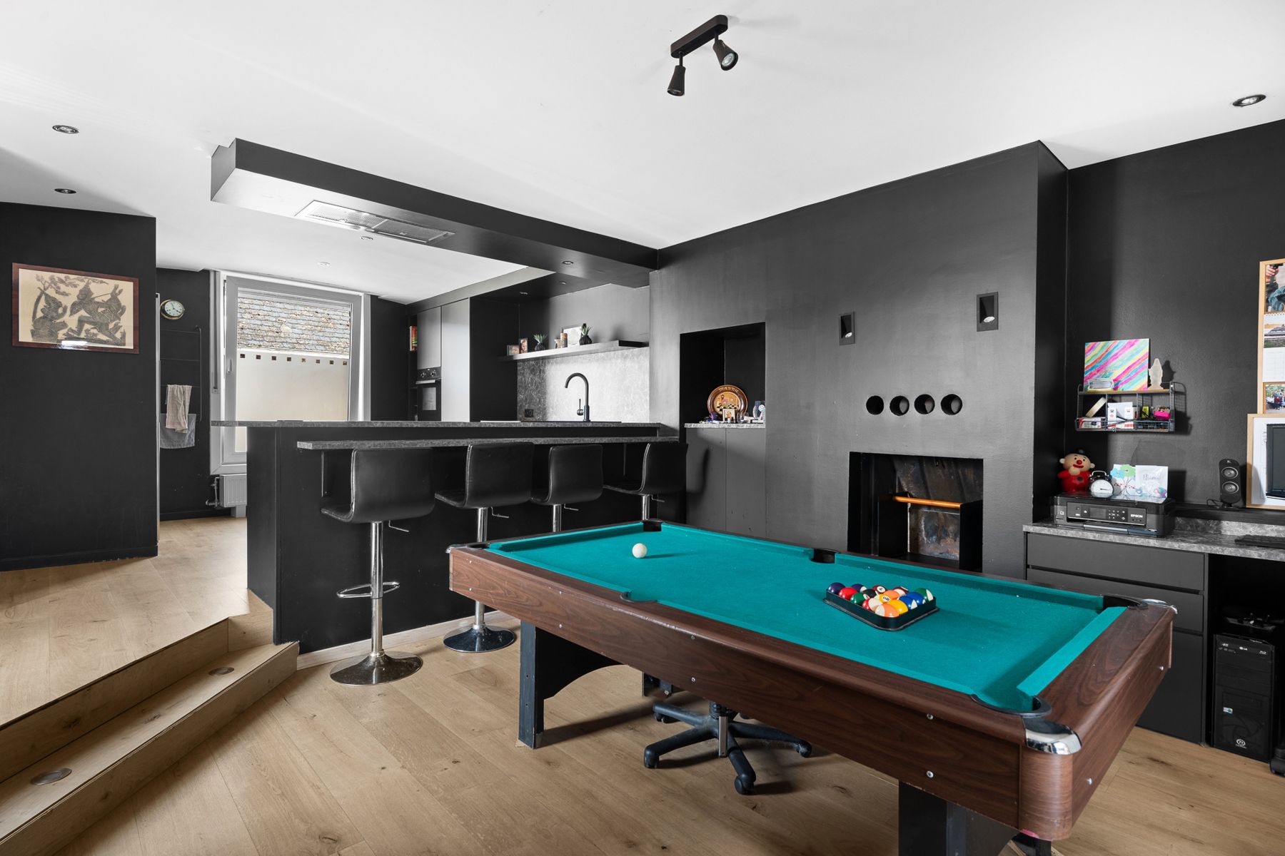 Instapklare halfopen woning met ZO-tuin én garage in Melsen! foto 6