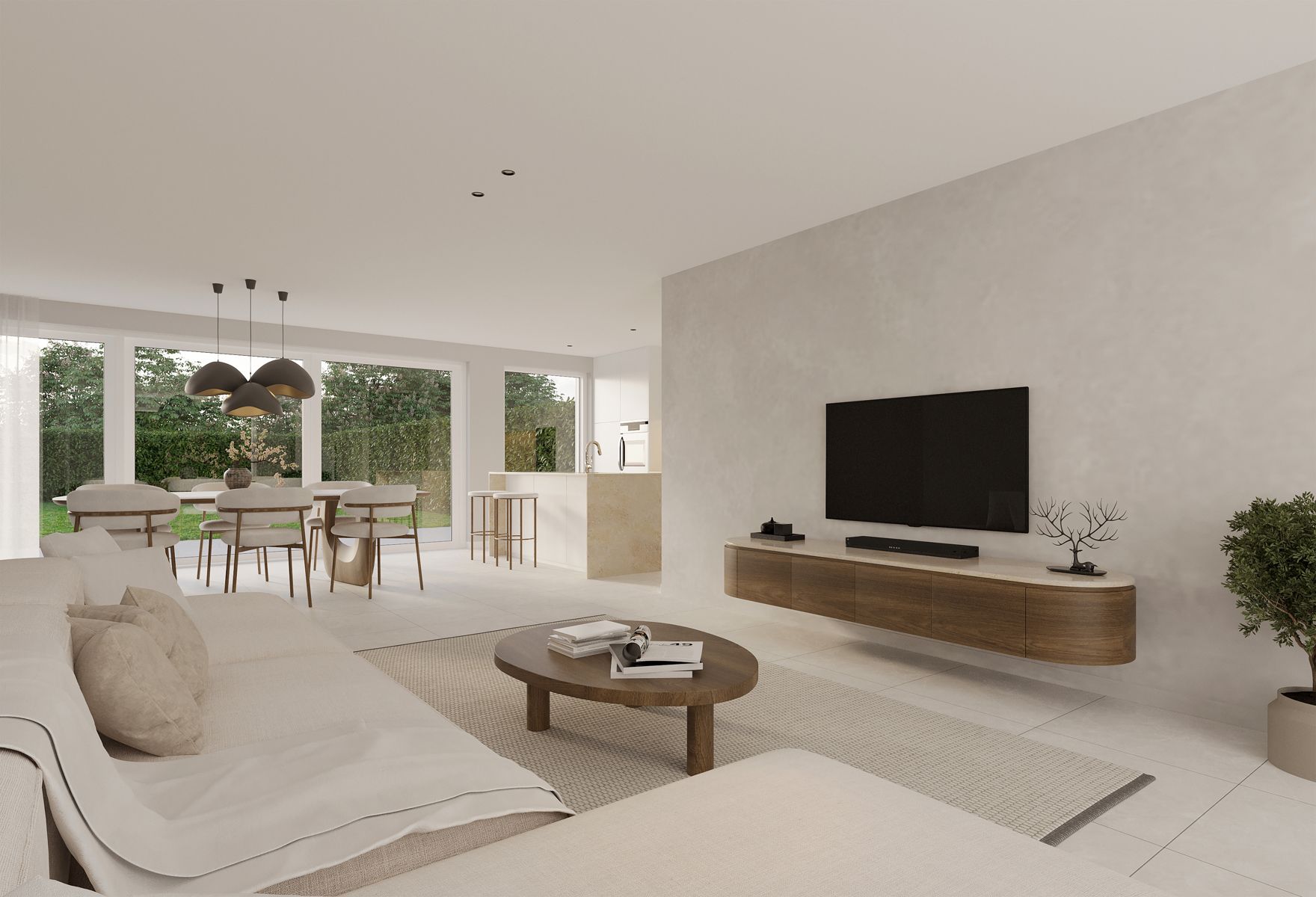Ruime, energiezuinige halfopen nieuwbouwwoning te Eernegem. foto 2