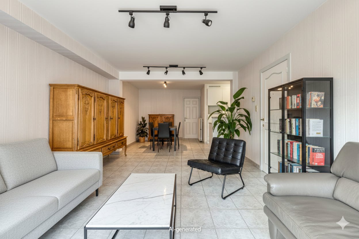 Appartement te koop met twee slaapkamers te Blankenberge foto 4