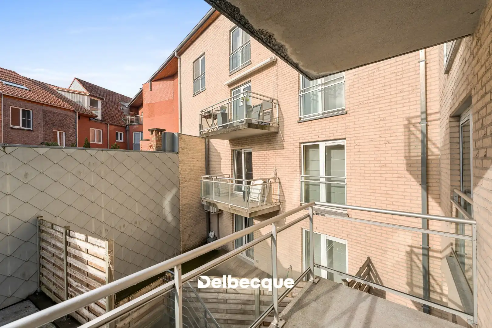 Hoekappartement met 2 slk en open zicht op de Brugse Vesten  foto 18