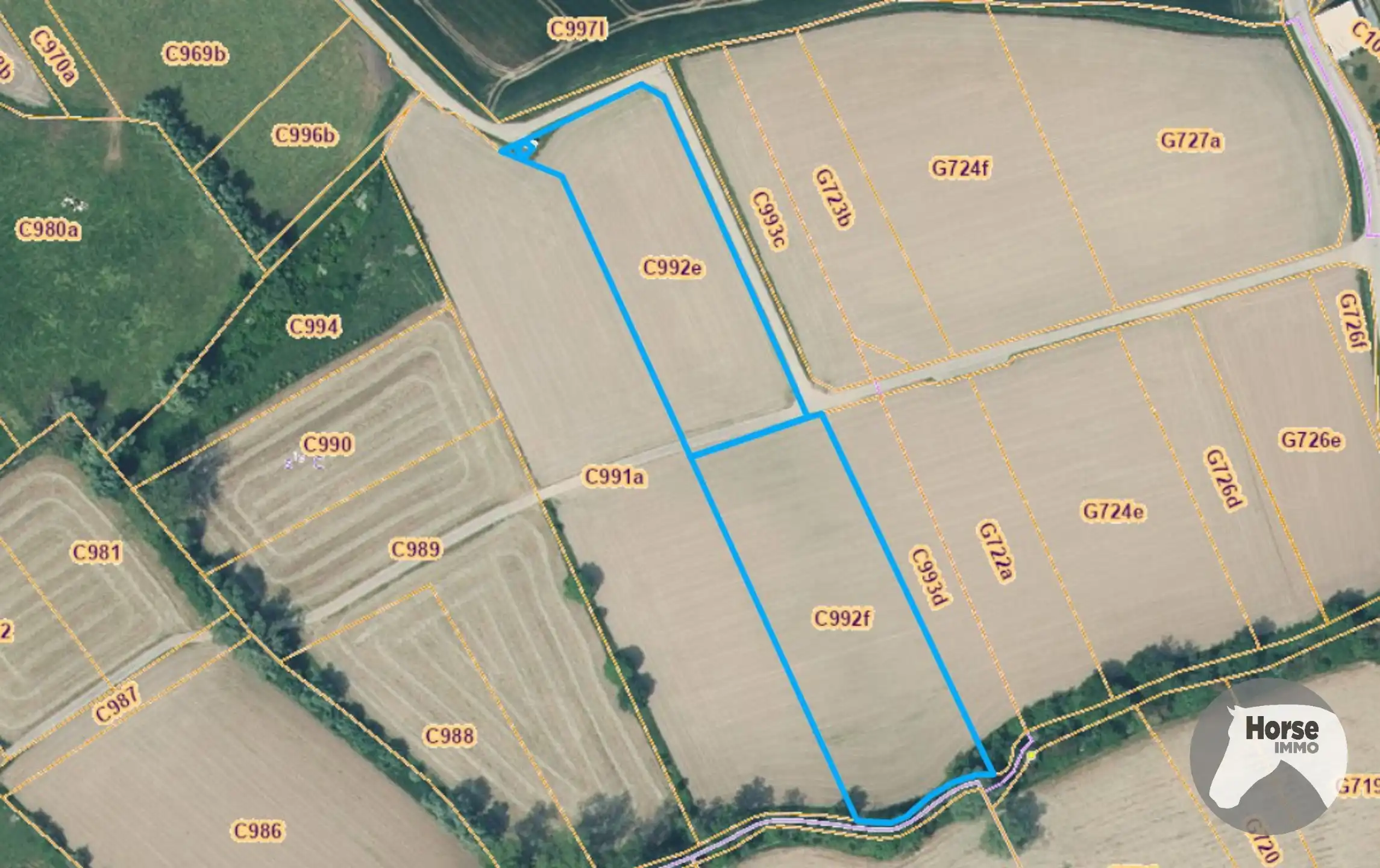 Grond te koop Vishouwrede 0 - 9340 Lede