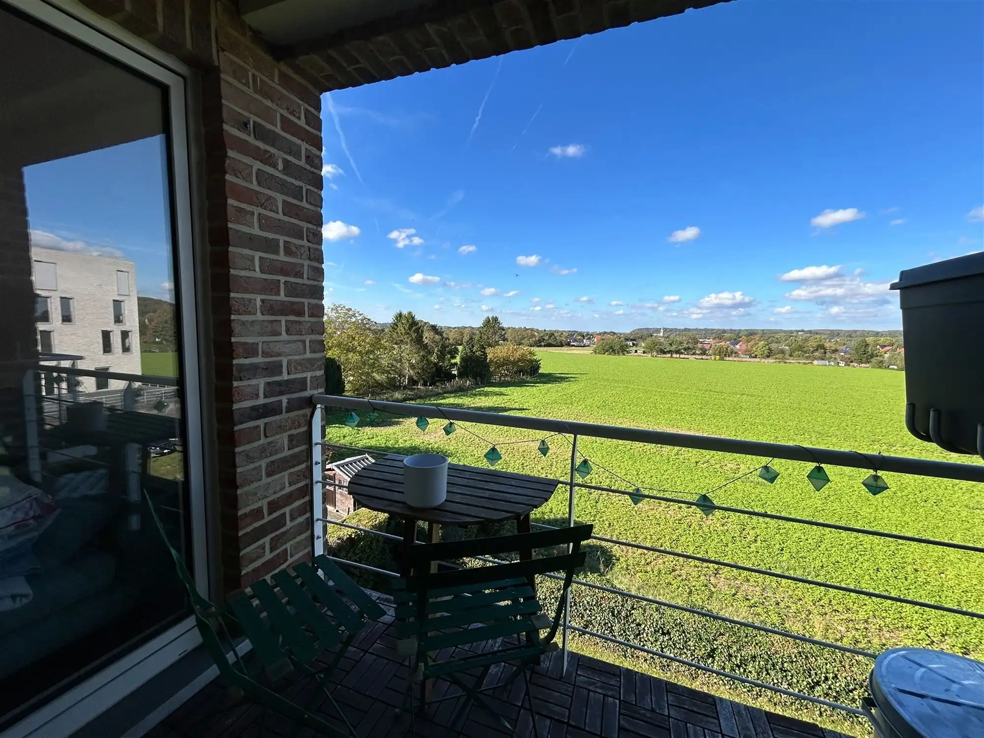 Lichtrijk duplex appartement met een ruim terras in Kessel-Lo foto 16