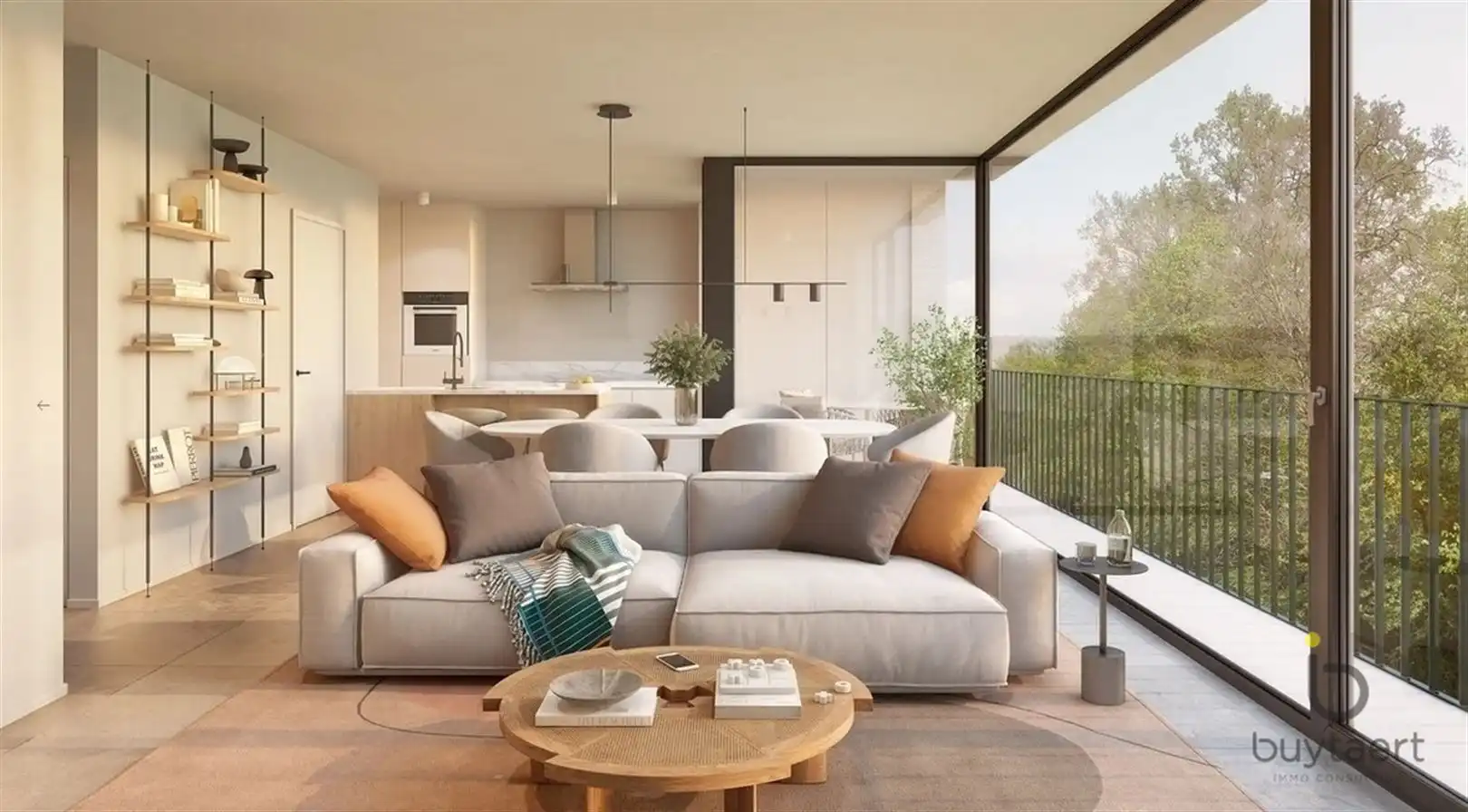 Klassevol en duurzaam gelijkvloers appartement in een groene setting te Brasschaat foto 5