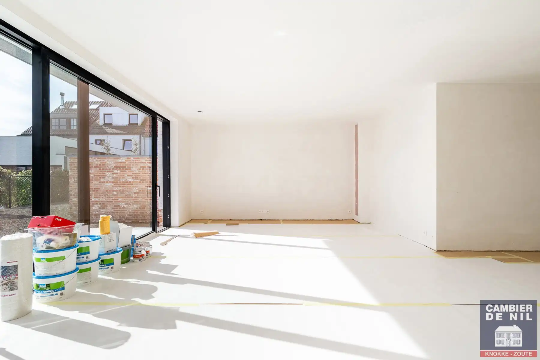 Nieuwbouw - ongemeubelde koppelvilla in rustige,  residentiële wijk te Knokke-Heist  foto 6