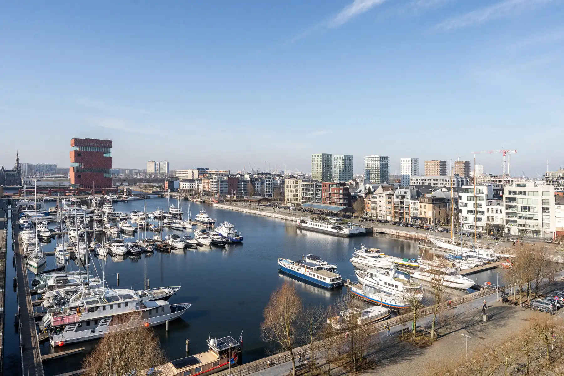 Villa in the sky met zicht over Antwerpen en op de Schelde foto 15