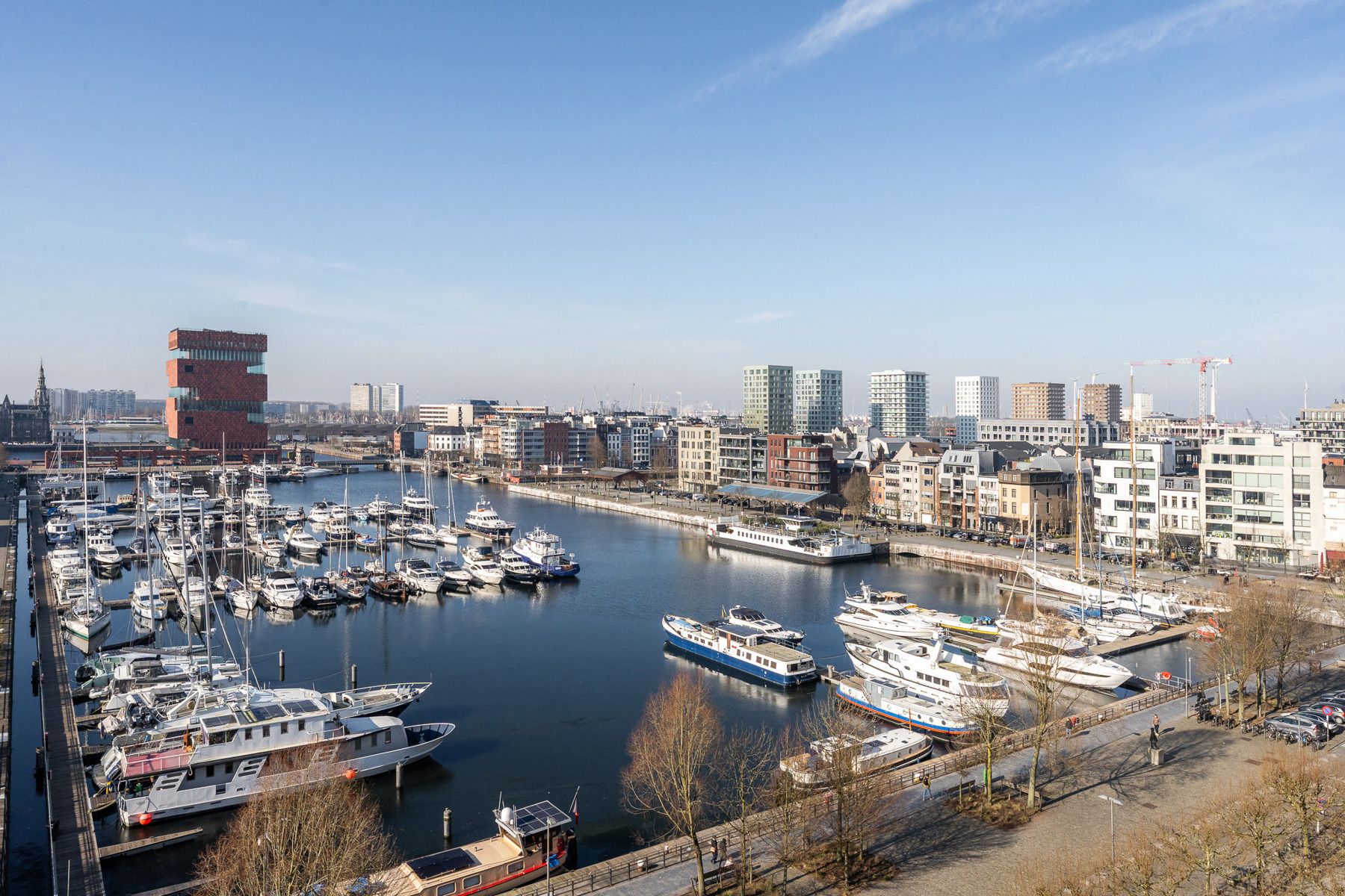 Villa in the sky met zicht over Antwerpen en op de Schelde foto 15