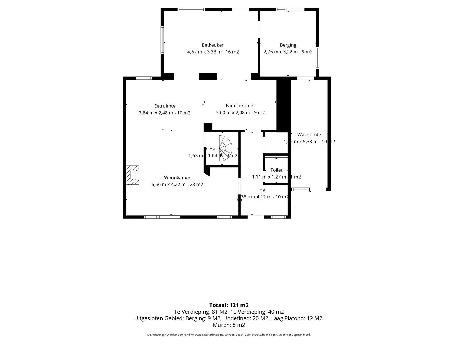 Knusse instapklare woning met ruime tuin en weide nabij E40 foto 38