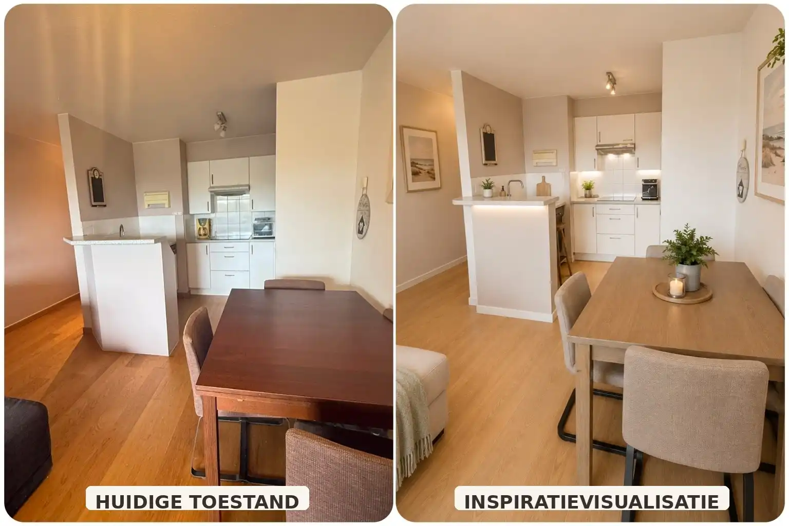 INSTAPKLAAR 2 SLAAPKAMERAPPARTEMENT  MET 2  TERRASSEN OP WANDELAFSTAND VAN DE ZEEDIJK foto 5
