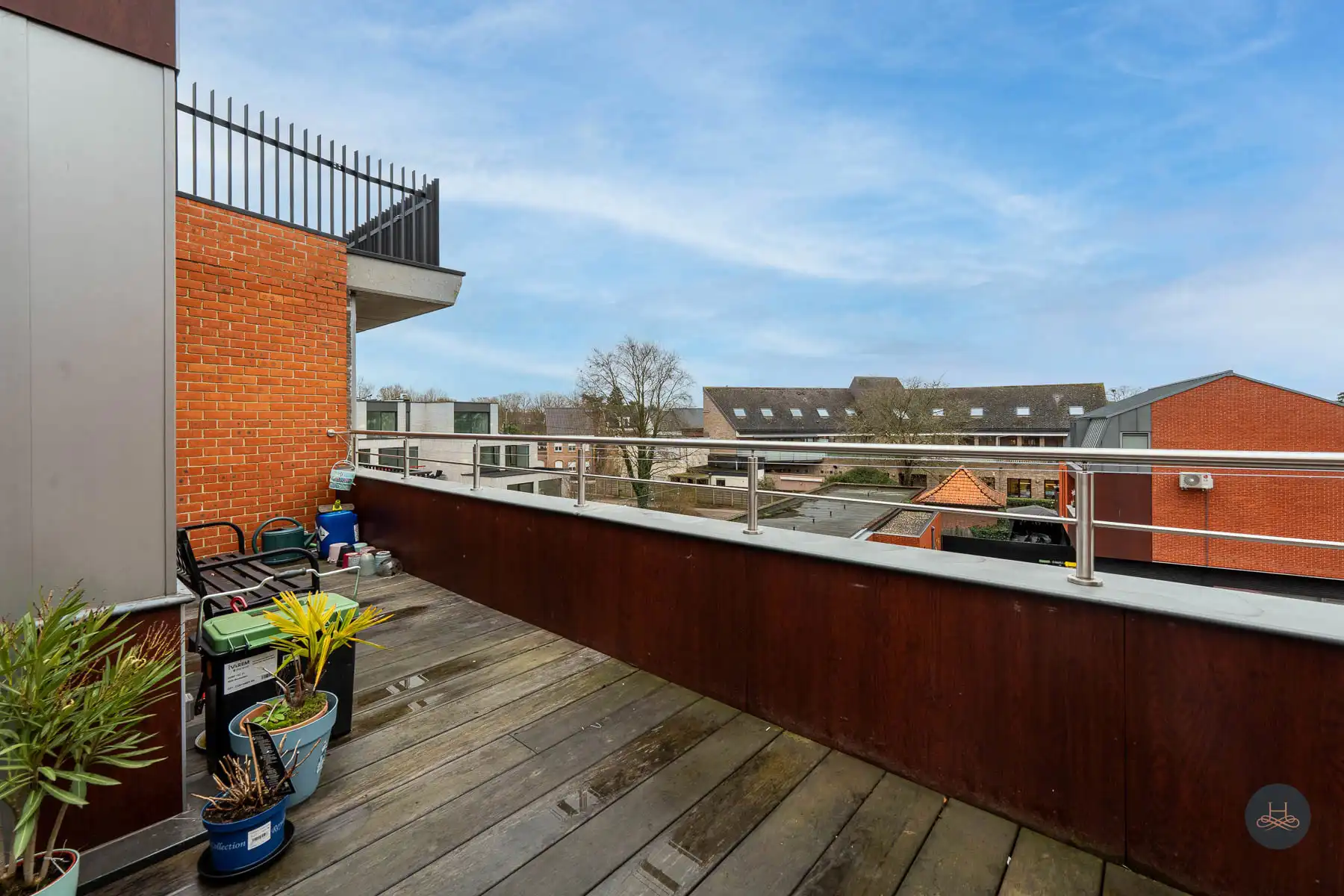 Zeer ruim duplex appartement in centrum Bonheiden foto 24