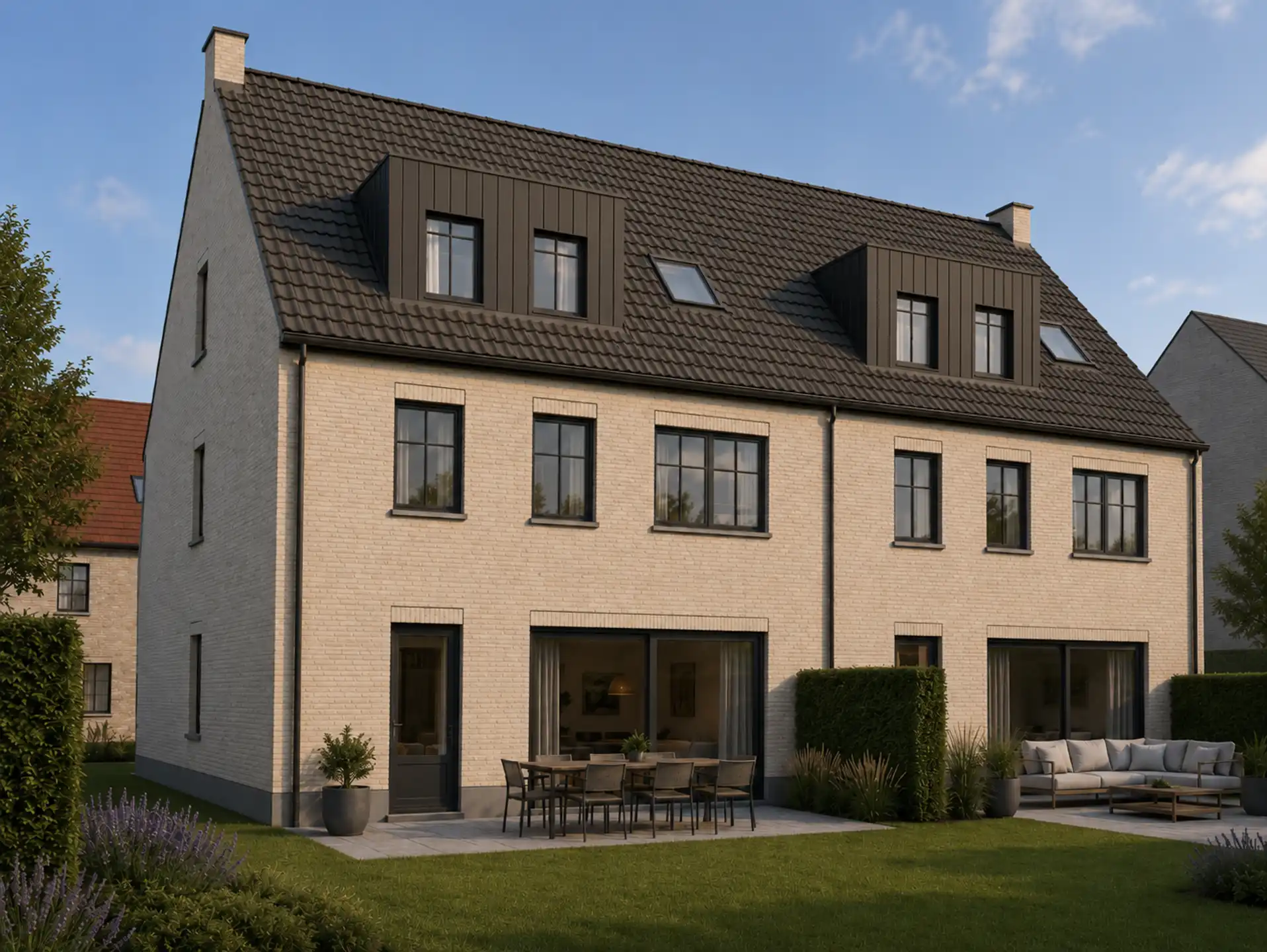 Halfopen - Wezembeek-Oppem - 4 slaapkamers - 283m²  foto 2