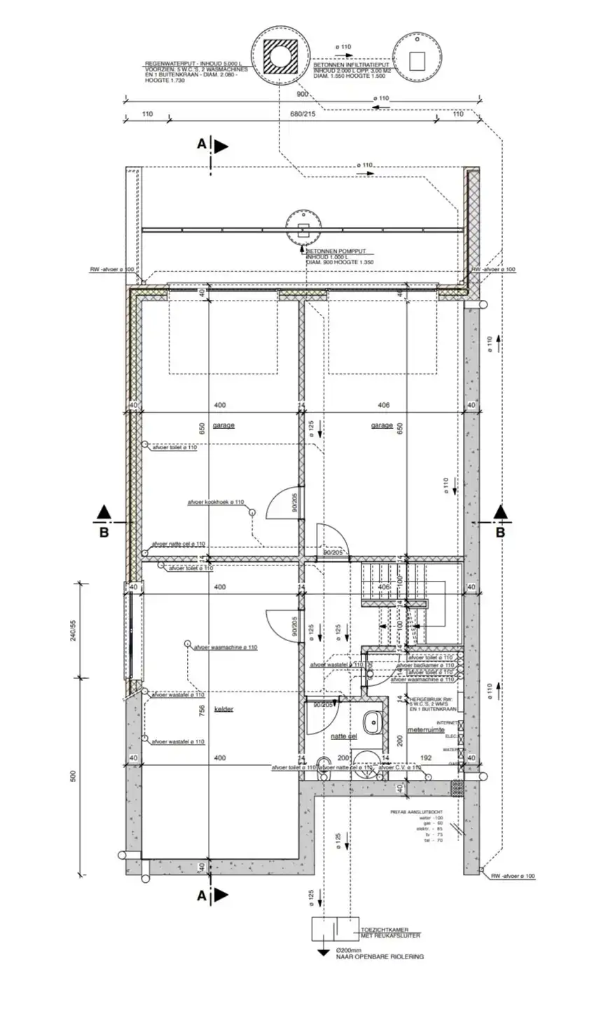 Bouwgrond van 728m² voor OB met vergunde plannen! foto 8