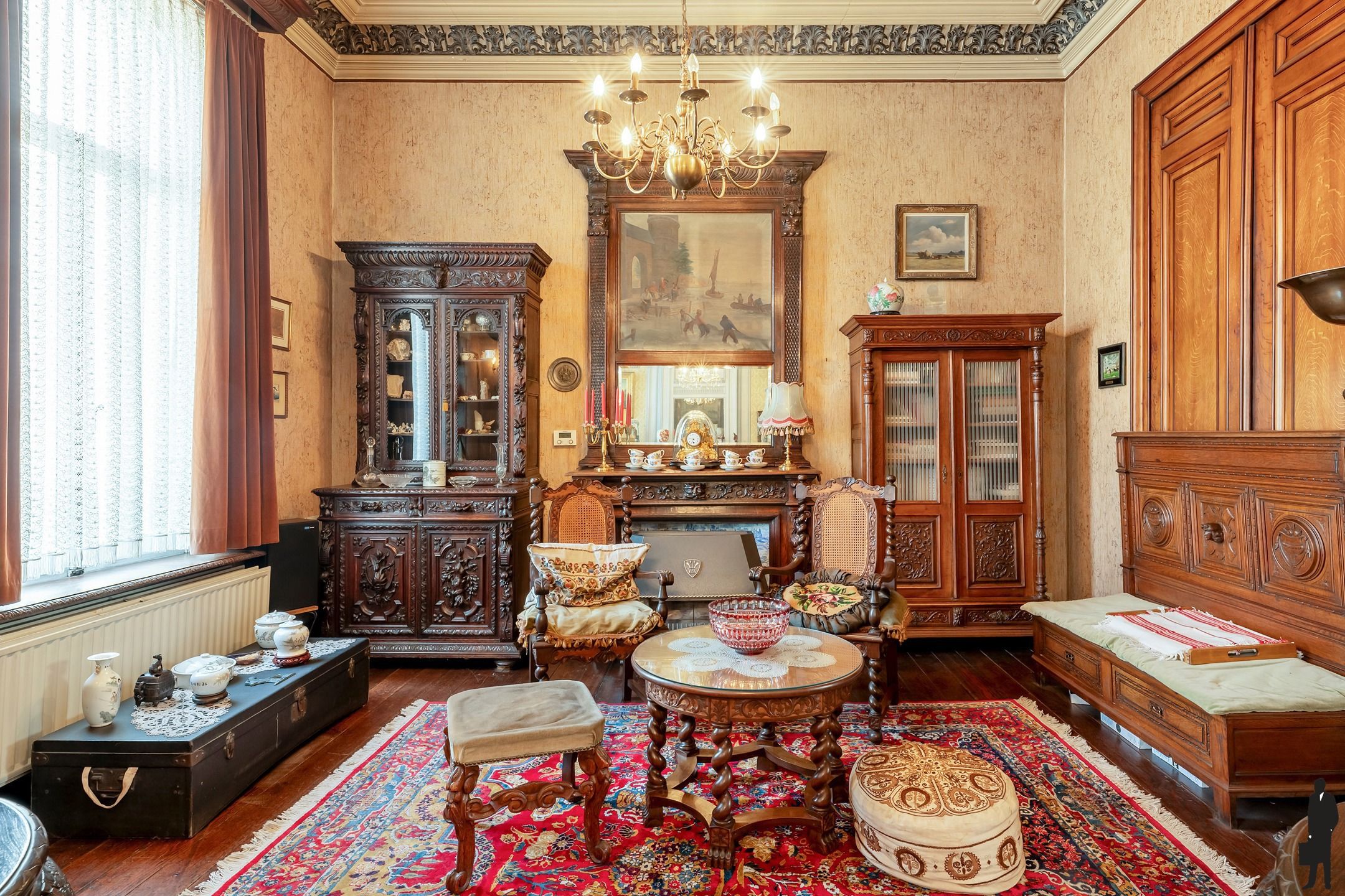 Prachtig neoclassicistisch herenhuis aan de stadsrand van Mechelen. foto 3